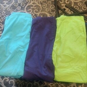 Lot of 3 Cherokee scrub bottoms size xs.